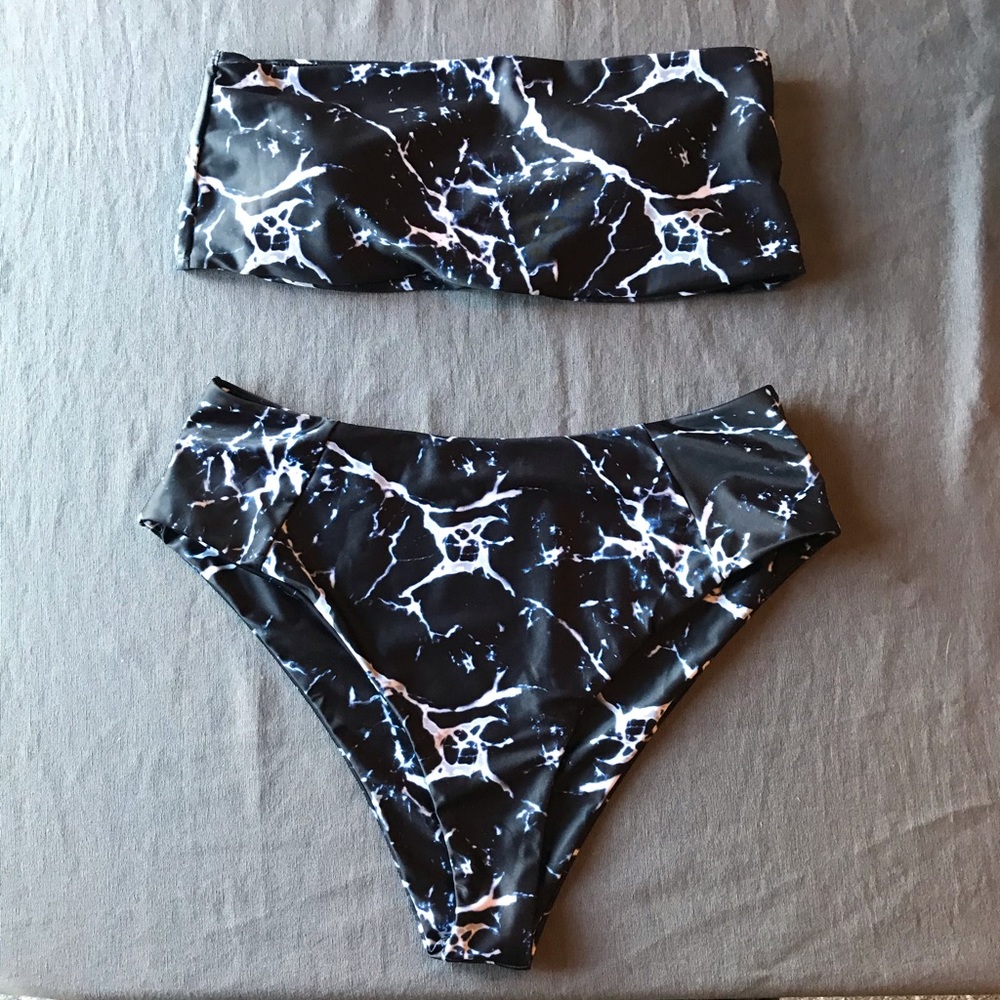 Zaful Strapless Bikini
